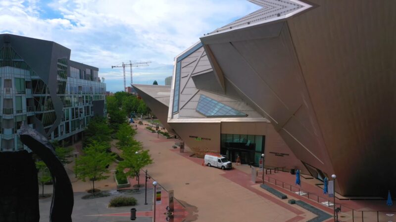 Denver History Museum drone