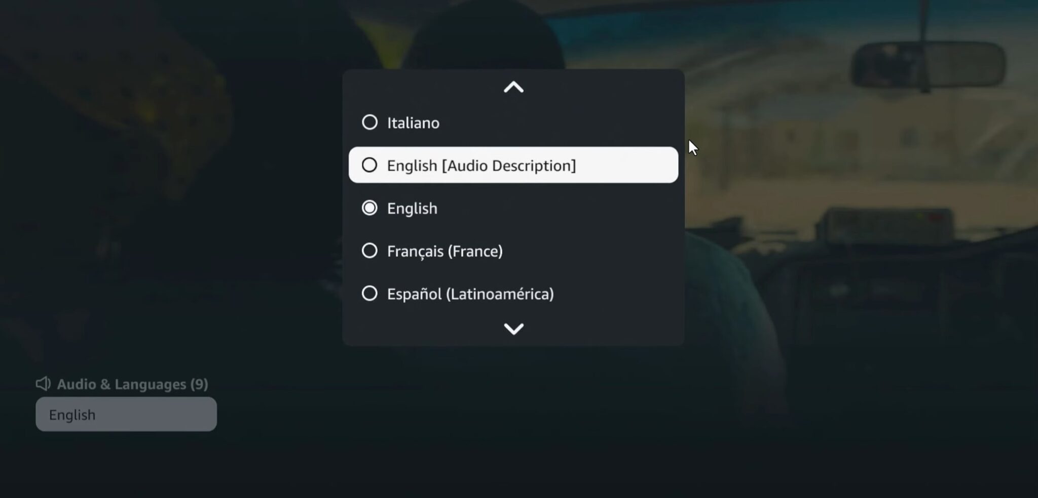 How to Turn off Audio Description on Amazon Prime Video
