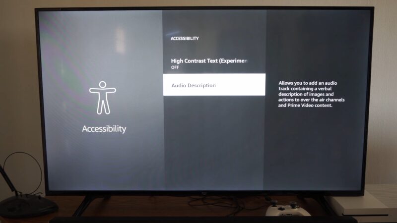 Fire TV - Audio Description