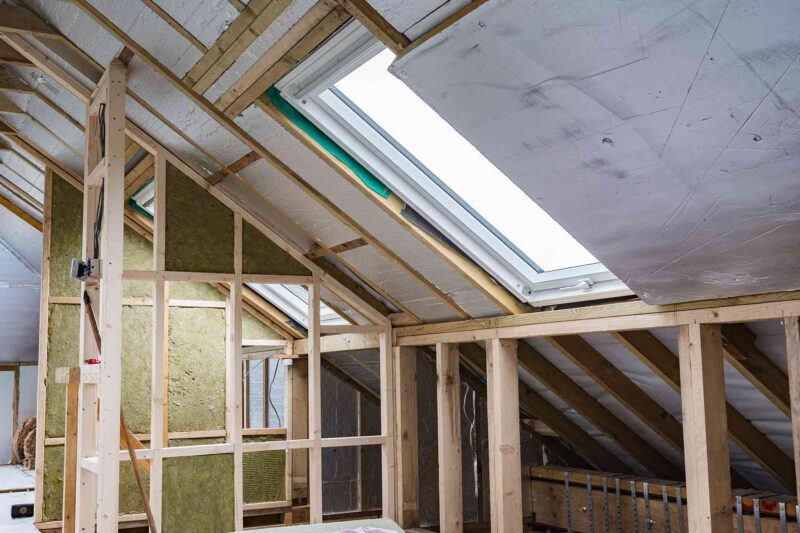 Insulate Attic Roof Rafters