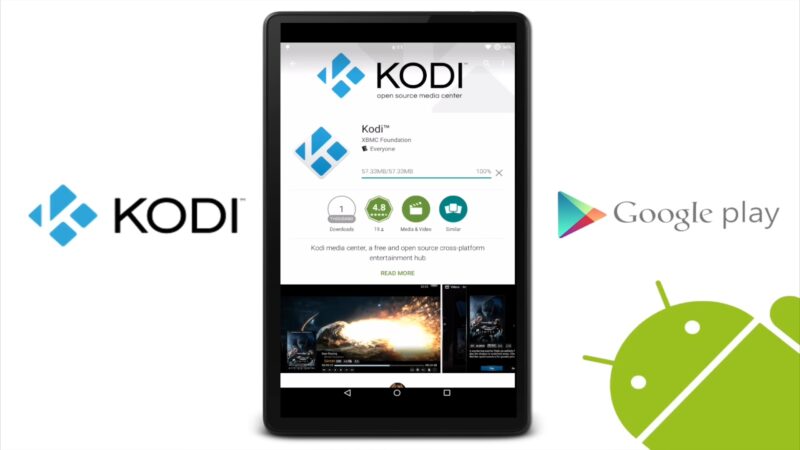 Kodi on Google Play Store