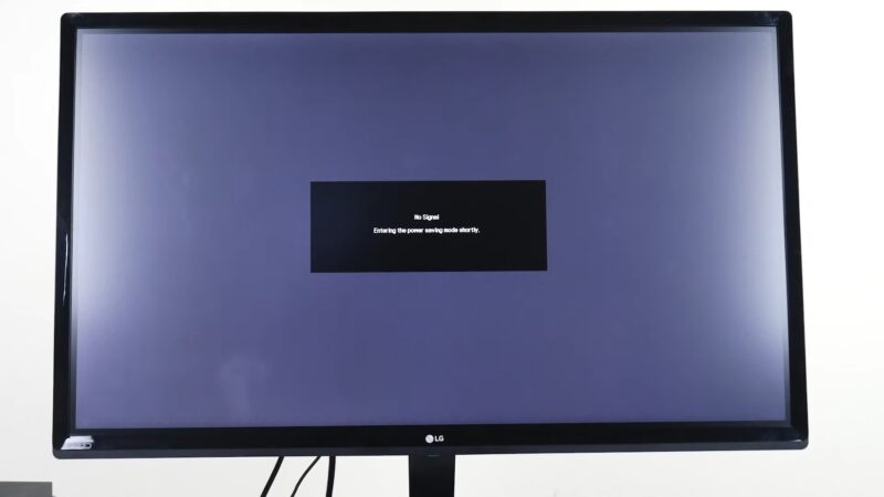 Monitor-No Signal