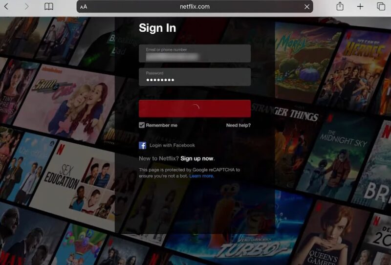 Sign In to Your Netflix Account